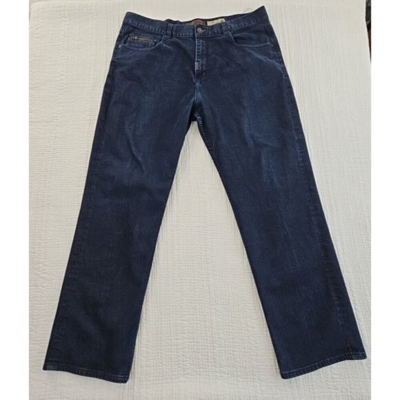 Lifted Research Group LRG Jeans Men's 42x32 Dark Wash LN EUC Resolutionaries - Picture 1 of 15